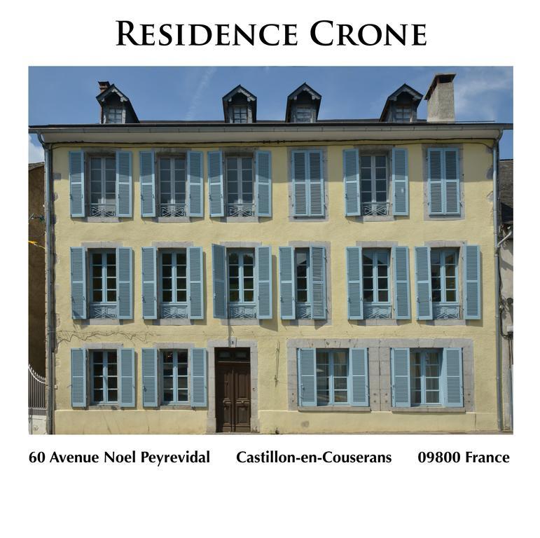 Residence Crone Castillon-en-Couserans Exteriör bild